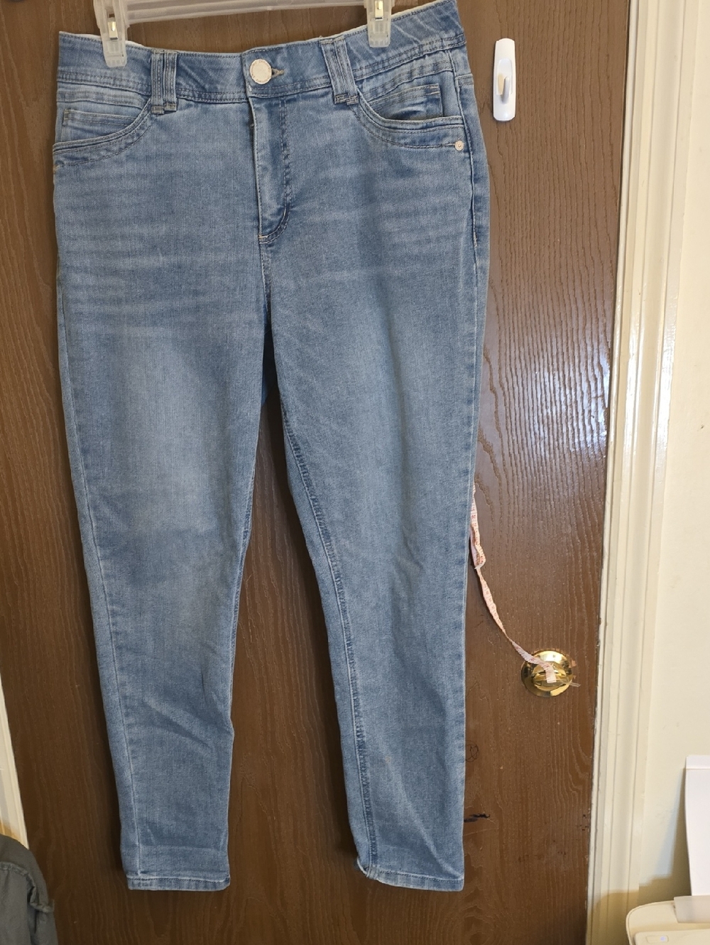 Democracy Light Blue Skinny Jeans Size 12